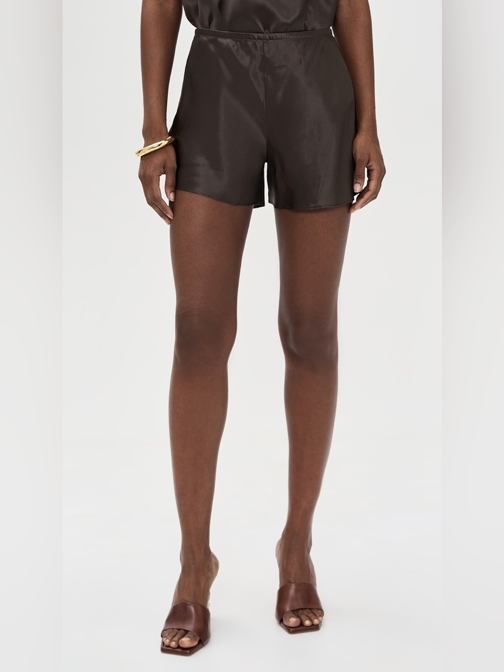 Reformation Gale Silk Shorts